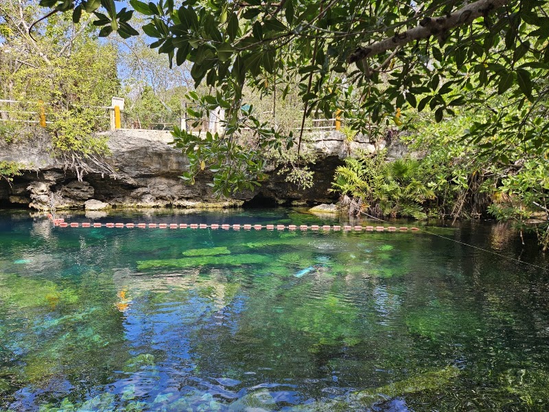 Cenote Cristalino, Playa del Carmen