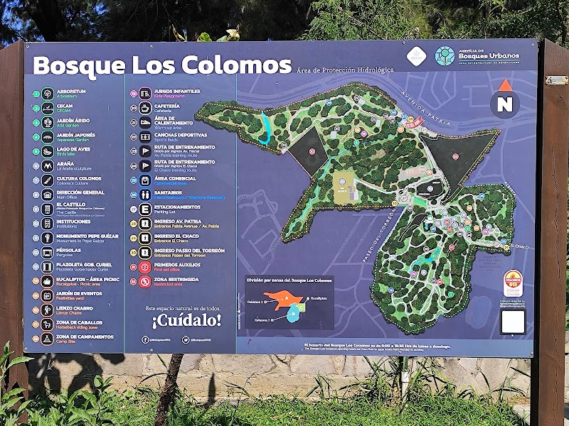 Los Colomos Park, Guadalajara