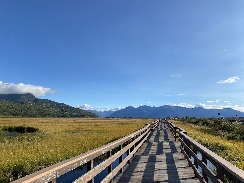 Potter Marsh Wildlife Viewing Boardwalk, Anchorage
