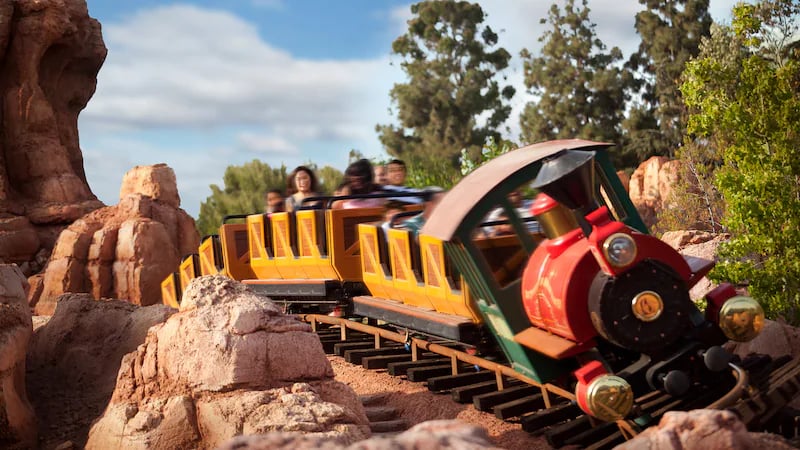 Big Thunder Mountain Railroad, Anaheim