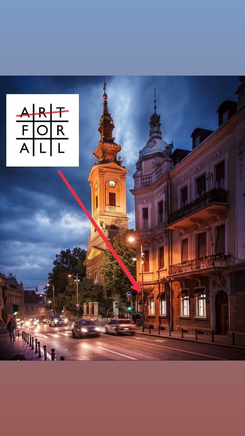 Art For All Gallery, Belgrade