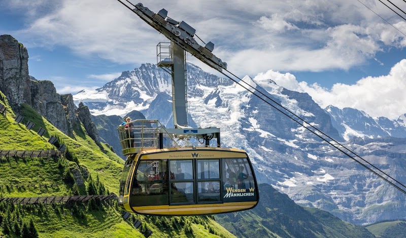 Luftseilbahn Wengen-Männlichen, Lauterbrunnen