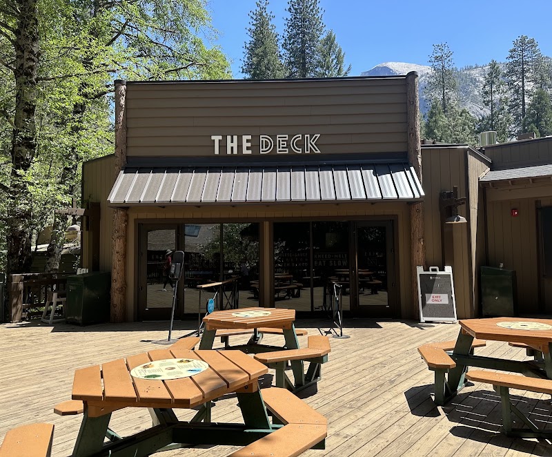 Curry Village Pizza Deck, Yosemite National Park