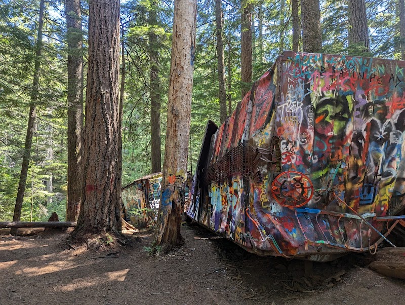 The Whistler Train Wreck Trail, Whistler